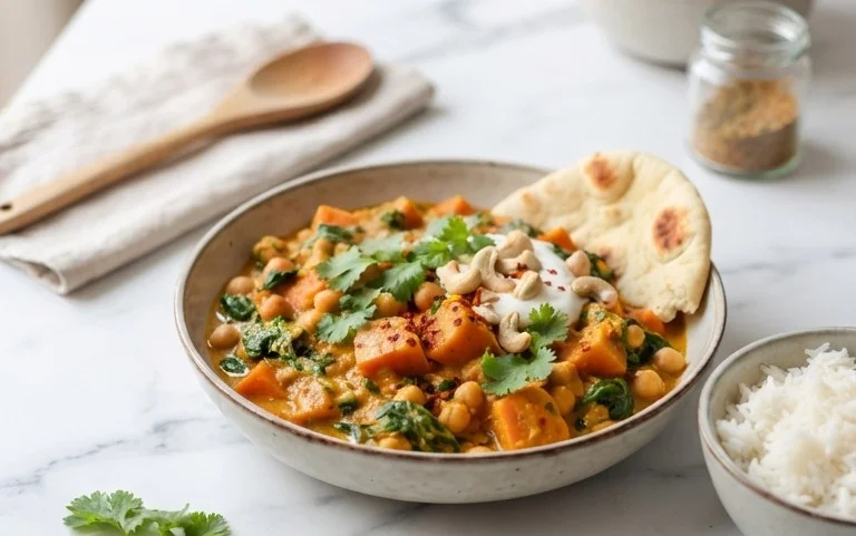 Sweet Potato and Chickpea Curry