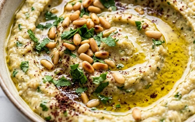 Pnon-alcoholic alestinian Zucchini Dip