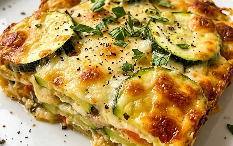 Easy Cheesy Zucchini Casserole