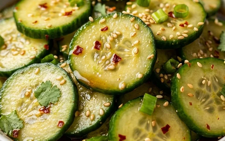 Easy Asian Cucumber Salad