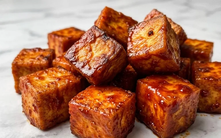 Crispy Gochujang Korean Tofu