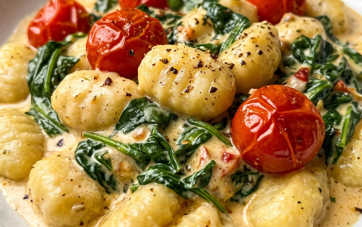 Creamy Tuscan Gnocchi