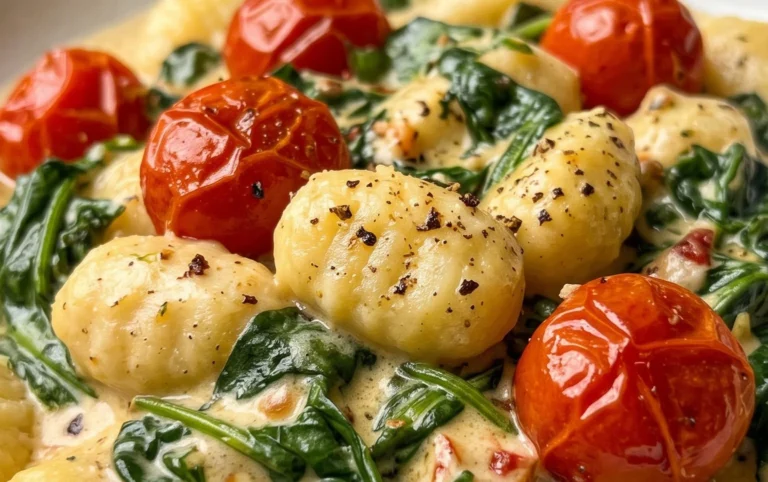 Creamy Tuscan Gnocchi