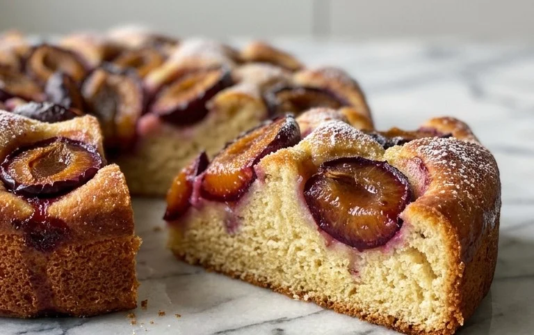 Saftiger Pflaumenkuchen