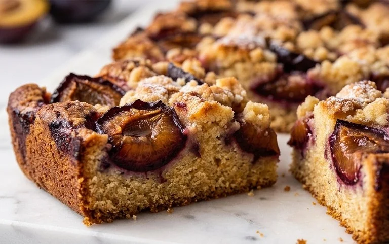 Schneller Pflaumenkuchen vom Blech