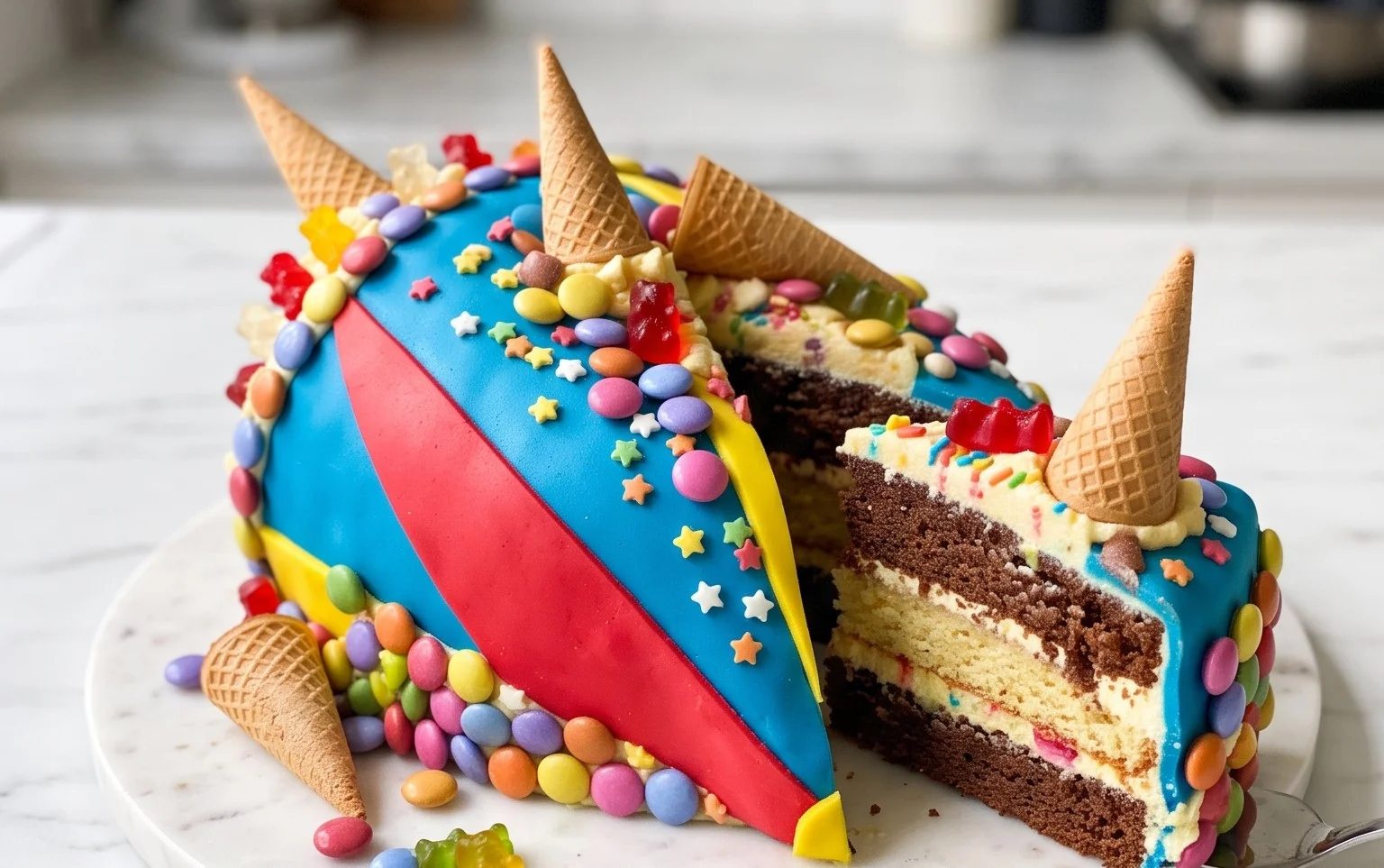 Zuckertüten-Torte