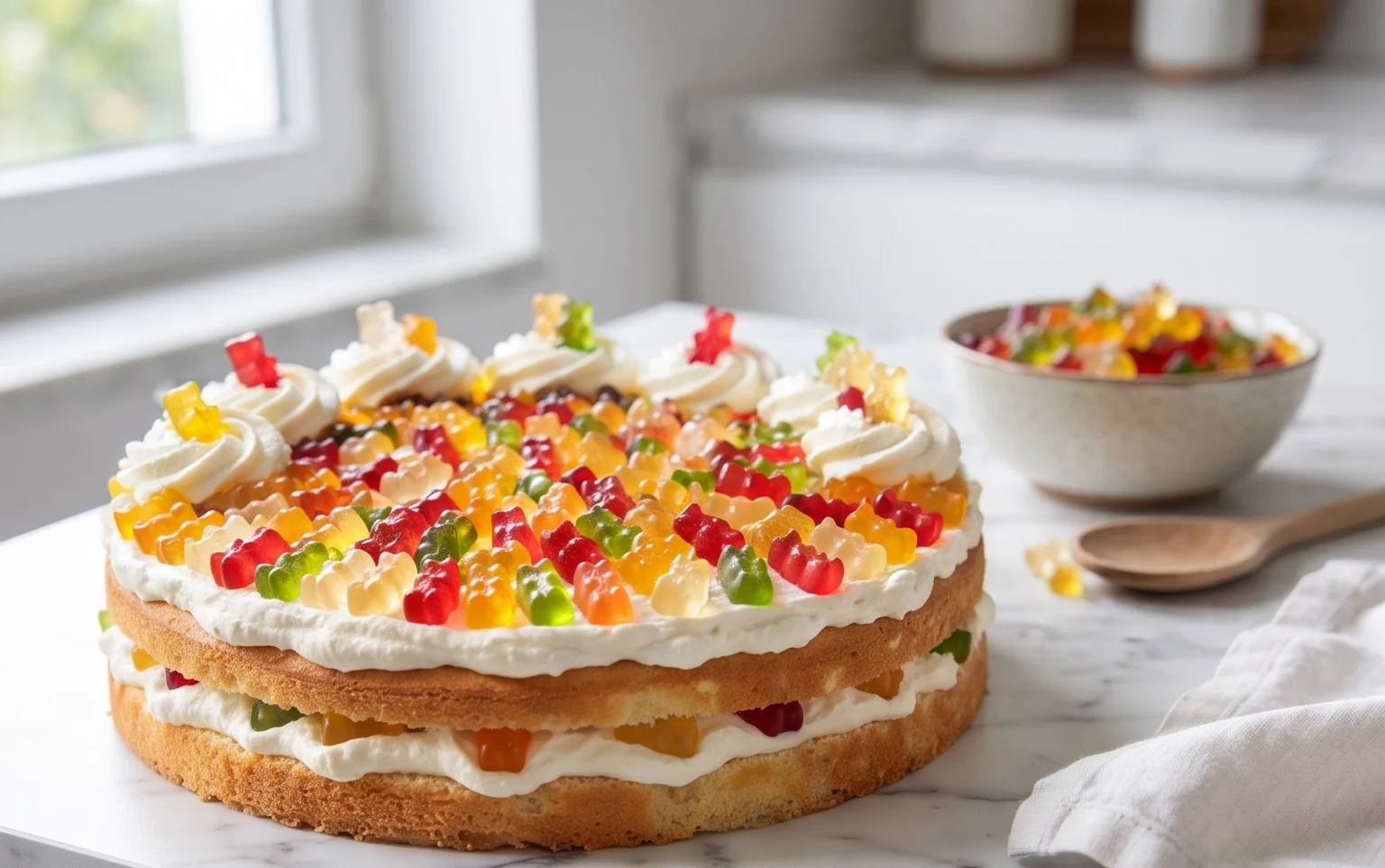 Gummibären-Torte