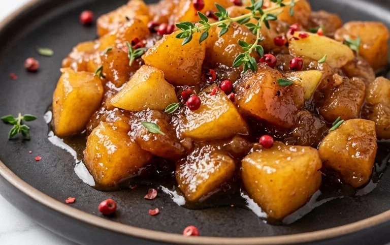 Rezept f&uuml;r Quittenchutney mit Apfel