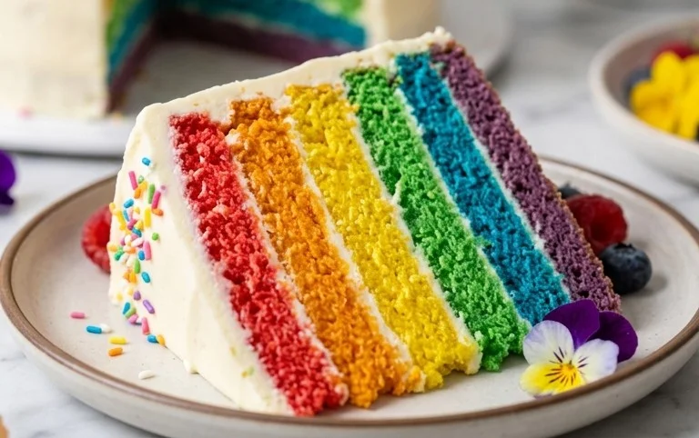 Regenbogenkuchen – einfach selbermachen