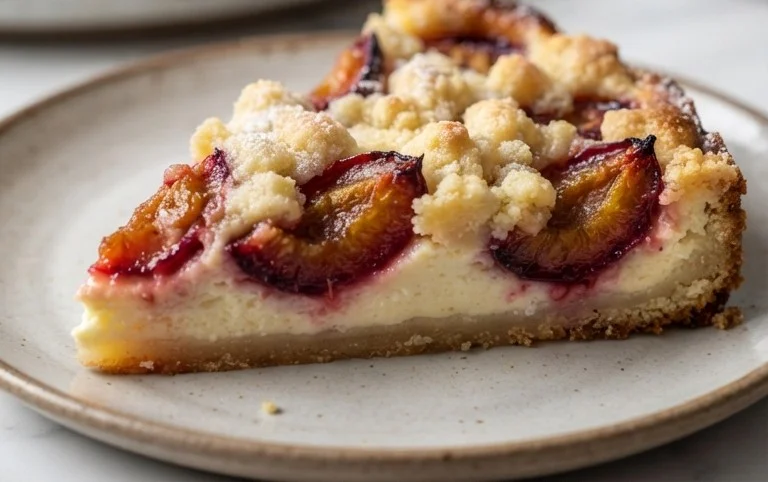 Zwetschgenkuchen mit Quark und Streuseln: Hallo Spätsommer